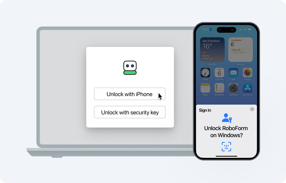 Passwordless Unlock