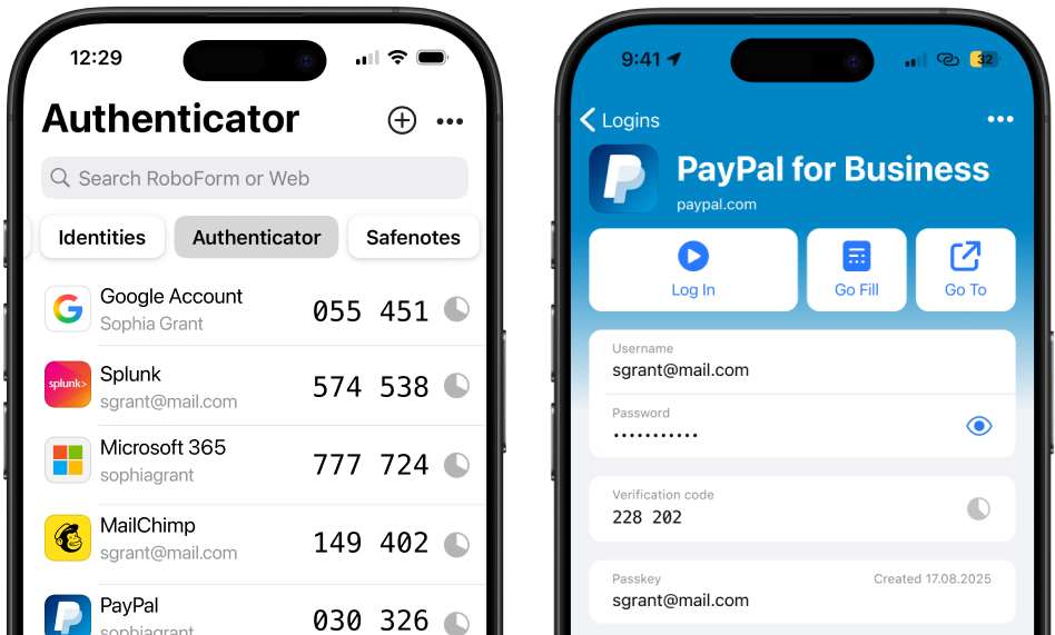 Built-In Authenticator App and Passkey Manager