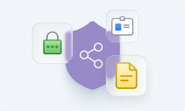 ロボフォームの機能: ファイルやフォルダを安全に共有
