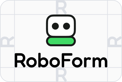 RoboForm alternative logo clear space