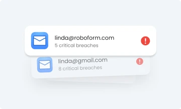 RoboForm Breach alerts